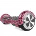 Self Balancing 36V Electric Scooter Hoverboard UL CERTIFIED, Pink Leopard   